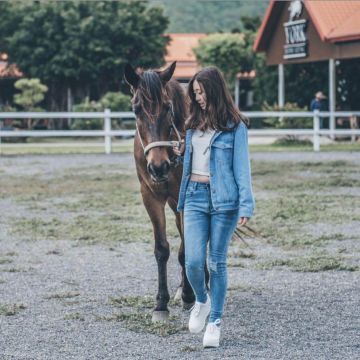 墾丁車城的悠客馬場，專業馬術教練帶您繞場一圈，途中會設立一些打卡點可與馬拍照留念，活動後還可以體驗餵食，與馬近距離相處喔！聽著噠噠的馬蹄聲，留下美麗的紀念吧~~~